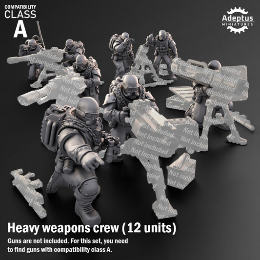 Spectre Regiment Heavy Weapon Teams