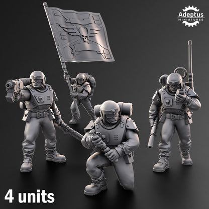 Warden Regiment Command Squad