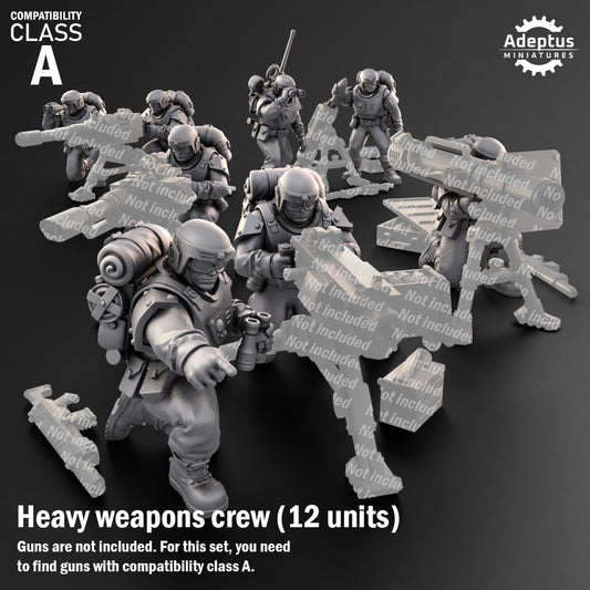 Warden Regiment Heavy Weapon Teams