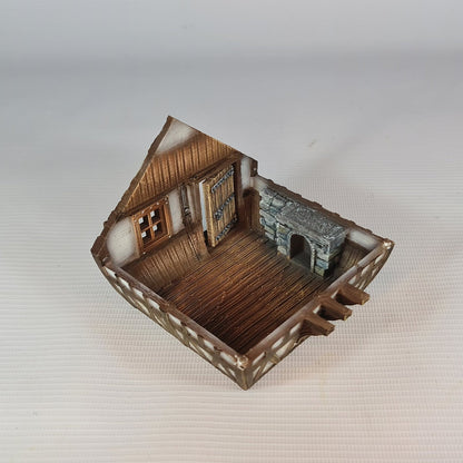 The Frost 2 - Redwood House - Wargaming Terrain 28mm - Printed on FDM Bambu Lab X1 Carbon (Custom Order)