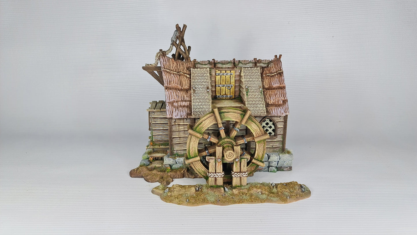 The Frost 2 - Watermill - Wargaming Terrain 28mm - Printed on FDM Bambu Lab X1 Carbon (Custom Order)