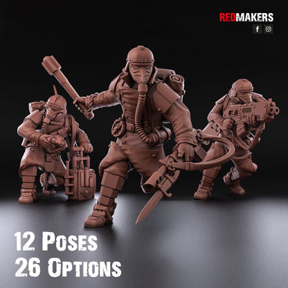 Red Makers - Death Division Kill Squad x10 (Custom Order)