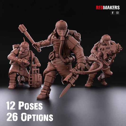 Red Makers - Death Division Kill Squad x10 (Custom Order)