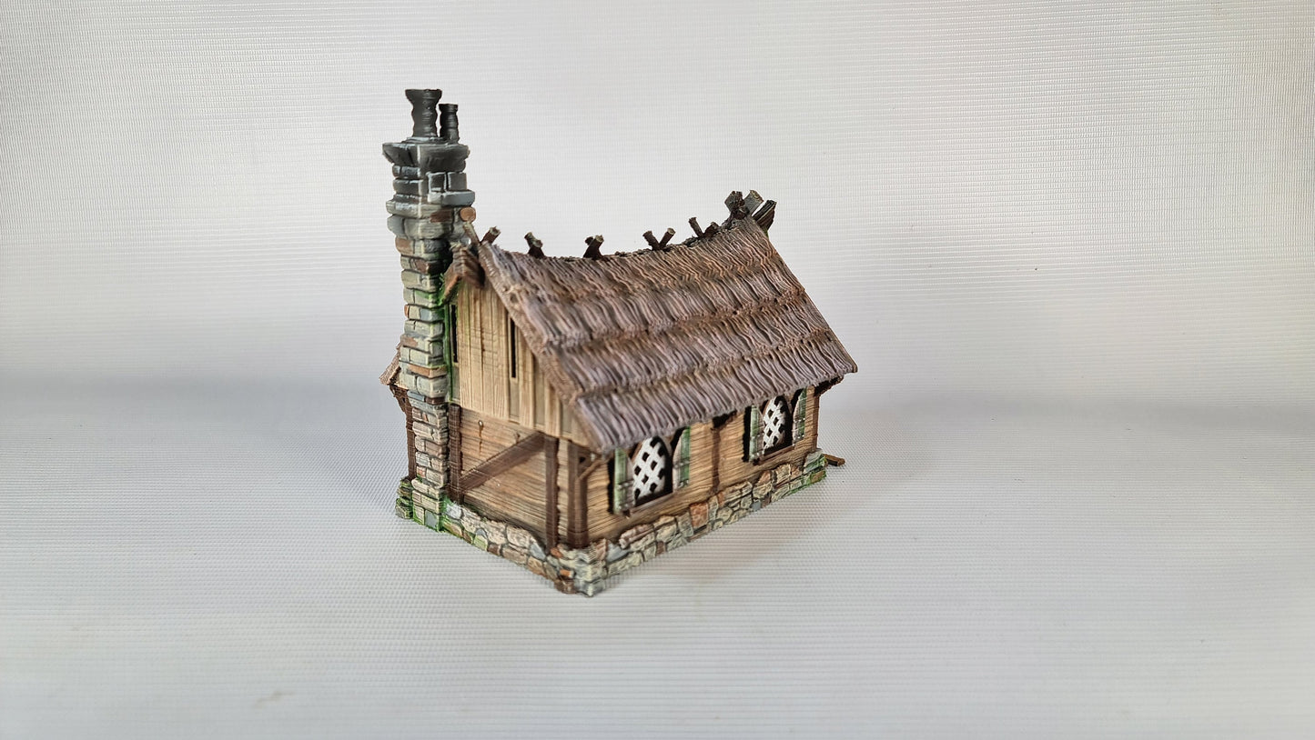 The Frost 2 - Primrose Cottage - Wargaming Terrain 28mm - Printed on FDM Bambu Lab X1 Carbon (Custom Order)