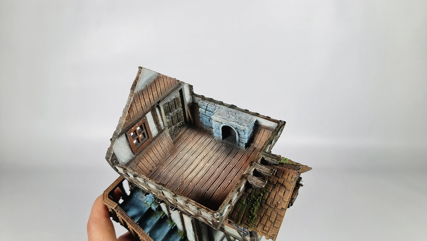 The Frost 2 - Redwood House - Wargaming Terrain 28mm - Printed on FDM Bambu Lab X1 Carbon (Custom Order)