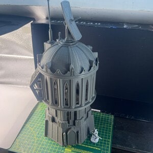 Control Tower - Outpost 12 - Wargaming Terrain 28mm - Printed on FDM Bambu Lab X1 Carbon (Custom Order)