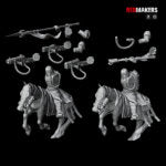 Red Makers - Death Division Cavalry - Dynamic Poses x5 (Custom Order)