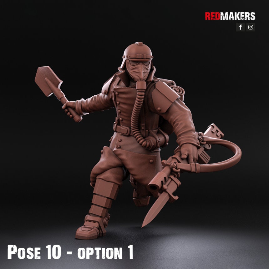 Red Makers - Death Division Kill Squad x10 (Custom Order)