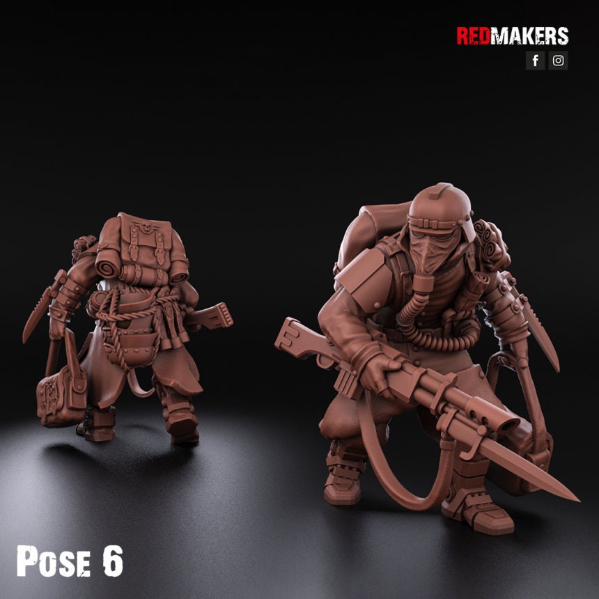 Red Makers - Death Division Kill Squad x10 (Custom Order)