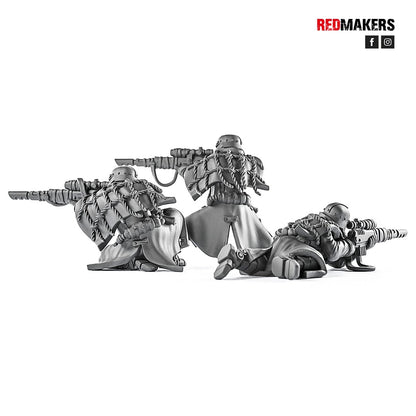 Red Makers - Death Squad Snipers x3 (Custom Order)