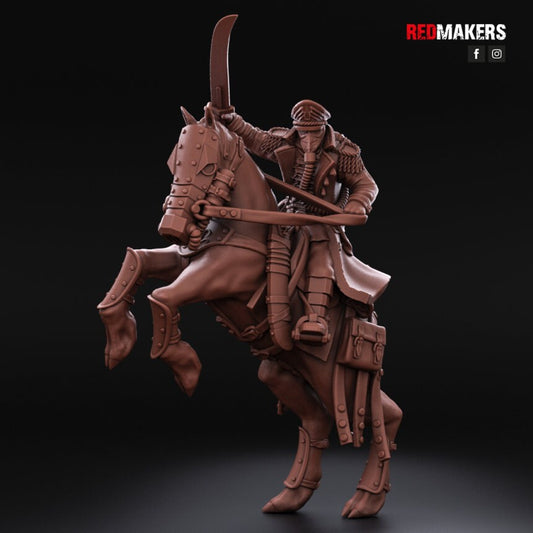 Red Makers - Death Squad Mounted Commissar (Custom Order)