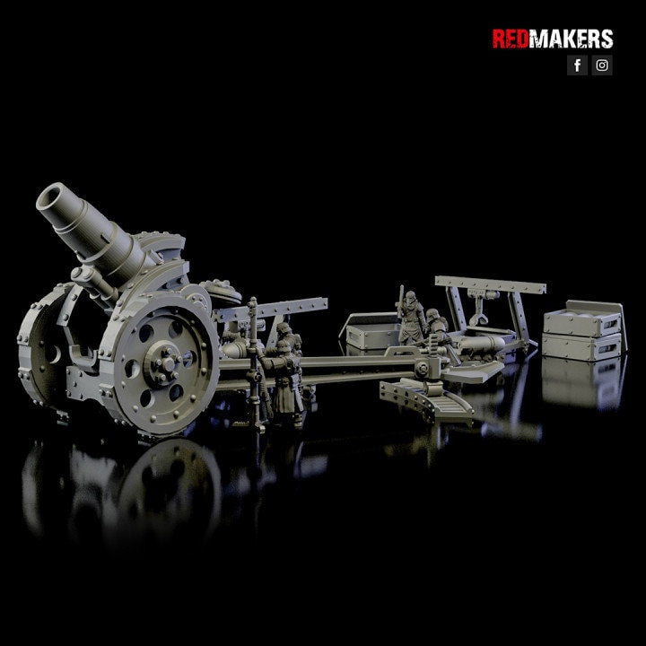 Red Makers - Death Squad Medusa Cannon Heavy Artillery (Custom Order)
