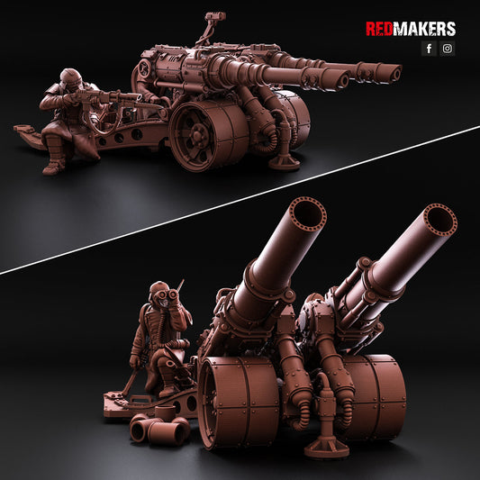 Red Makers - Death Squad Field Artillery - Three Options (Custom Order)