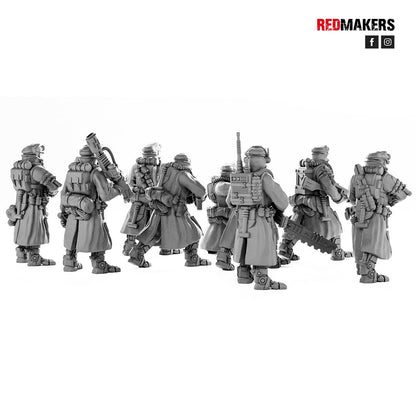 Red Makers - Death Squad Engineers x10 (Custom Order)