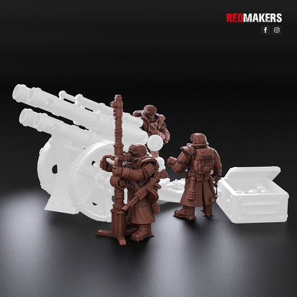 Red Makers - Ice Warriors Artillery Crew x10 (Custom Order)