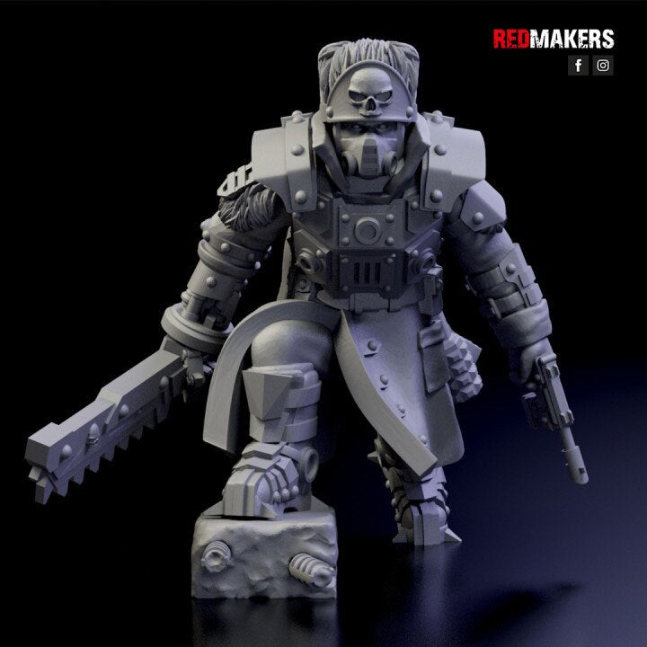 Red Makers - Ice Warriors Lieutenant and Command Squad (Custom Order)