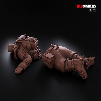 Red Makers - Ice Warriors Slain Soldiers x5 (Custom Order)