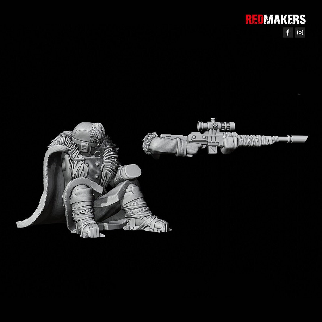 Red Makers - Ice Warriors Snipers x3 (Custom Order)