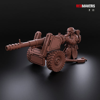 Red Makers - Steel Guard Heavy Weapon Teams x3 (Custom Order)