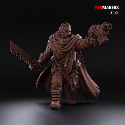 Red Makers - Desert Raiders Officer and Command Squad (Custom Order)