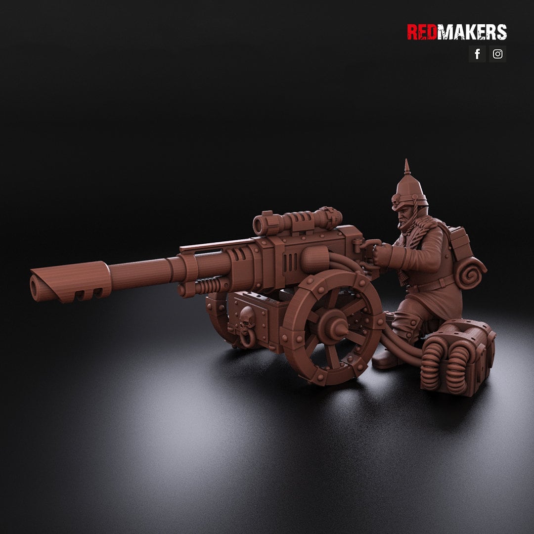 Red Makers - Royal Regiment Heavy Support Teams x3 (Custom Order)