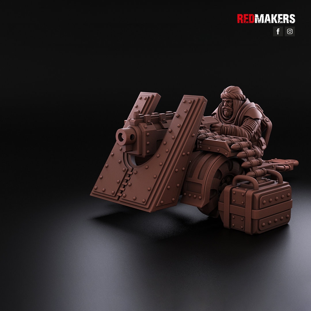 Red Makers - Desert Raiders Heavy Support Teams x3 (Custom Order)