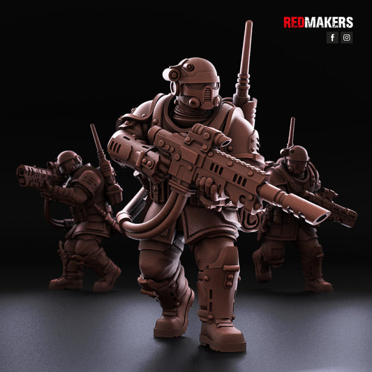 Red Makers - Shock Troops Elite Squad x10 (Custom Order)