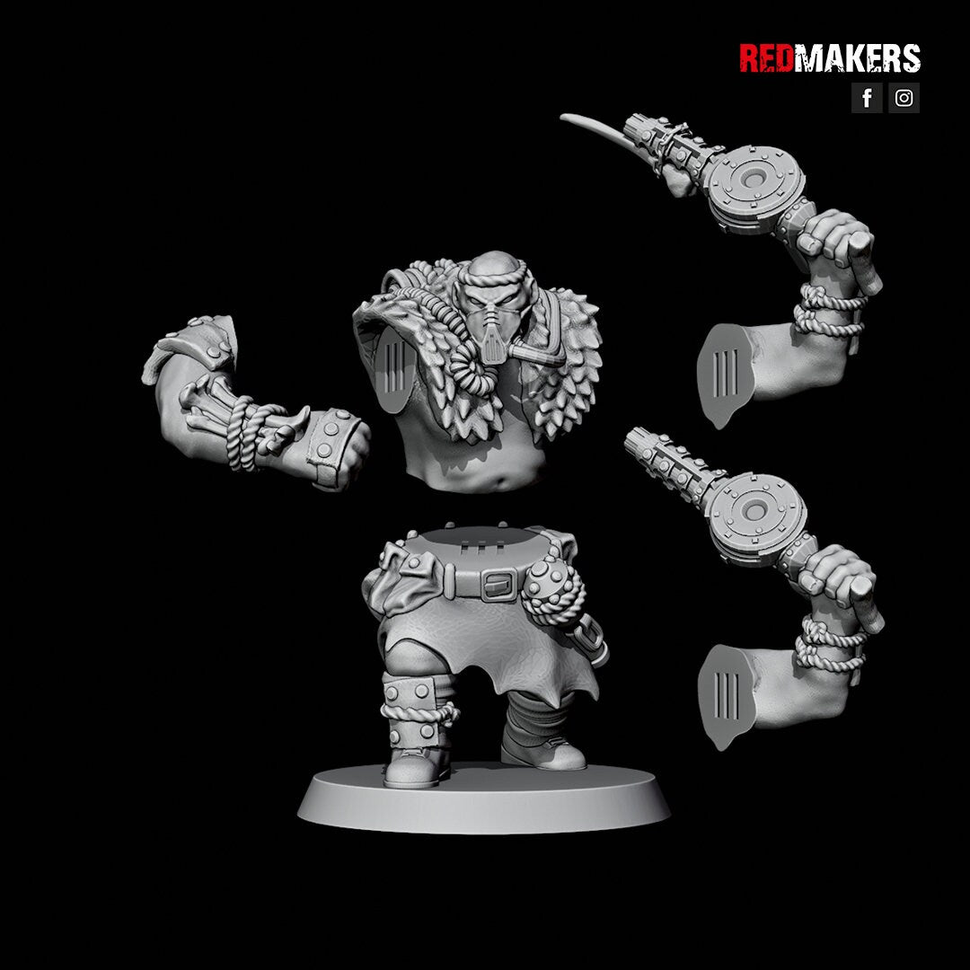 Red Makers - Abhuman Giant Squad x5 (Custom Order)