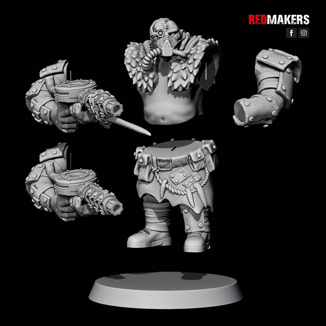 Red Makers - Abhuman Giant Squad x5 (Custom Order)