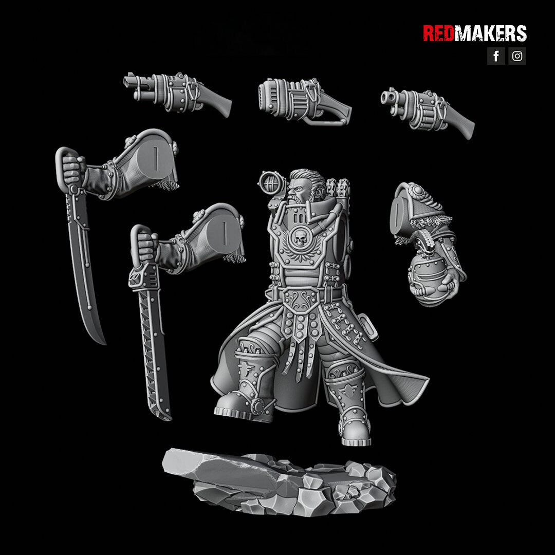 Red Makers - Solar Guard Officer (Custom Order)