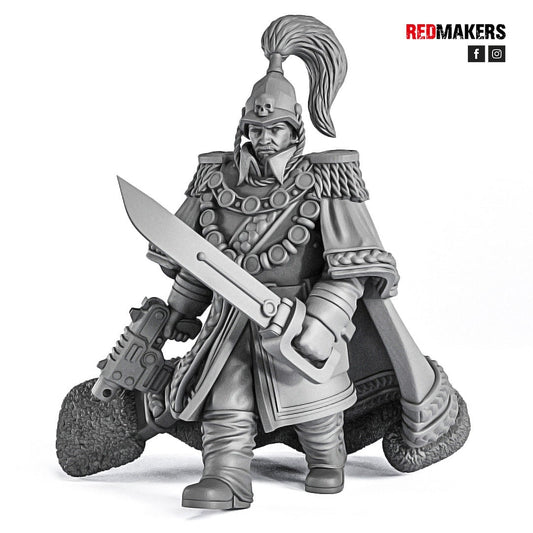 Red Makers - Royal Regiment Officer and Command Squad (Custom Order)