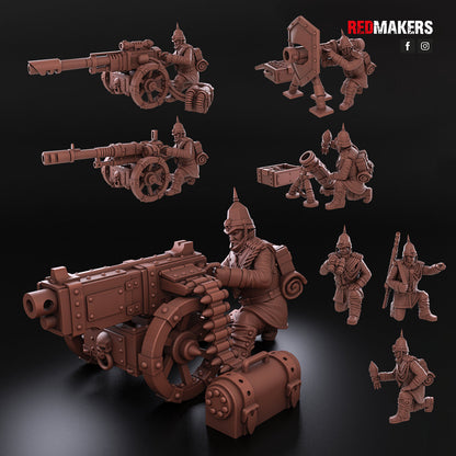 Red Makers - Royal Regiment Heavy Support Teams x3 (Custom Order)
