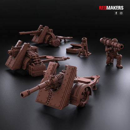 Red Makers - Desert Raiders Heavy Support Teams x3 (Custom Order)