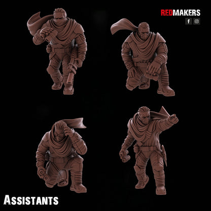 Red Makers - Desert Raiders Heavy Support Teams x3 (Custom Order)