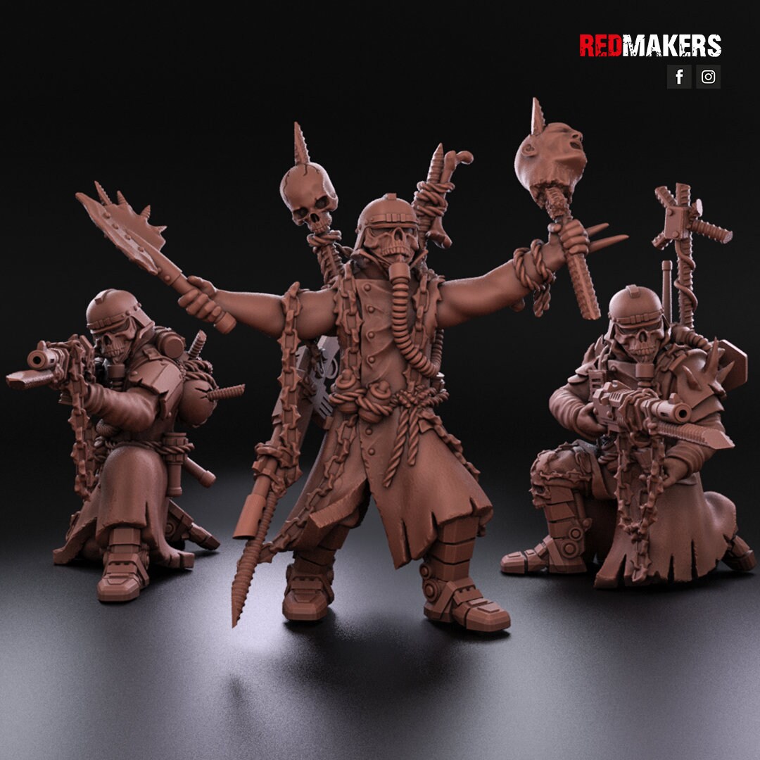 Red Makers - Renegade Death Squad x10 - Heretics (Custom Order)