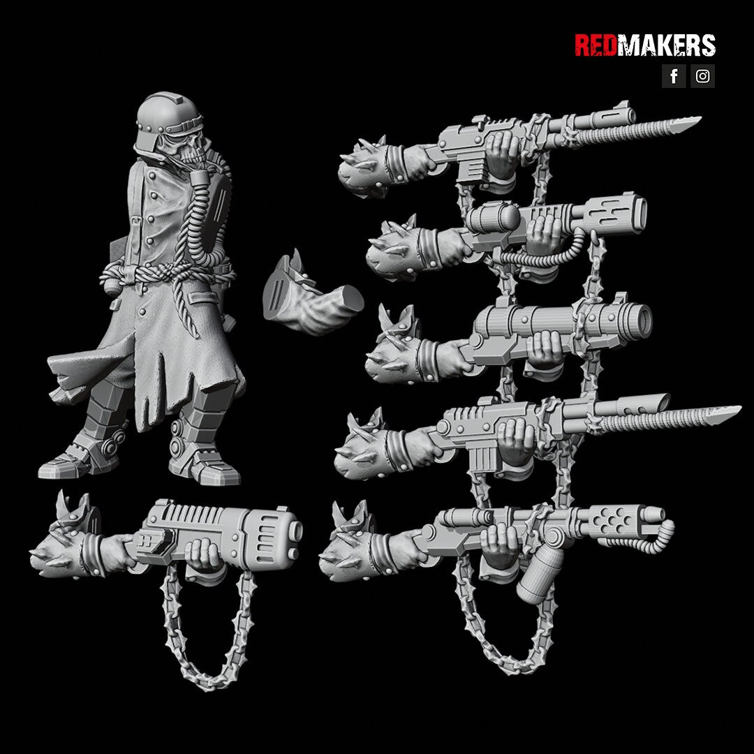 Red Makers - Renegade Death Squad x10 - Heretics (Custom Order)