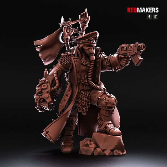 Red Makers - Renegade Death Squad Commissar - Heretics (Custom Order)