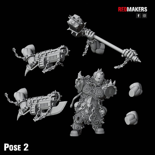 Red Makers - Renegade Abhuman Giant Squad x5 - Heretics (Custom Order)