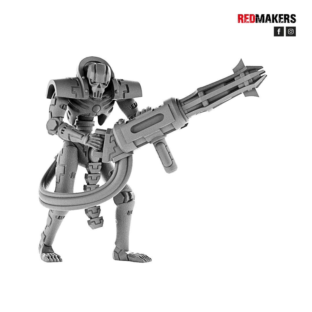 Red Makers - Immortal Robots - Tomb World x5 (Custom Order)