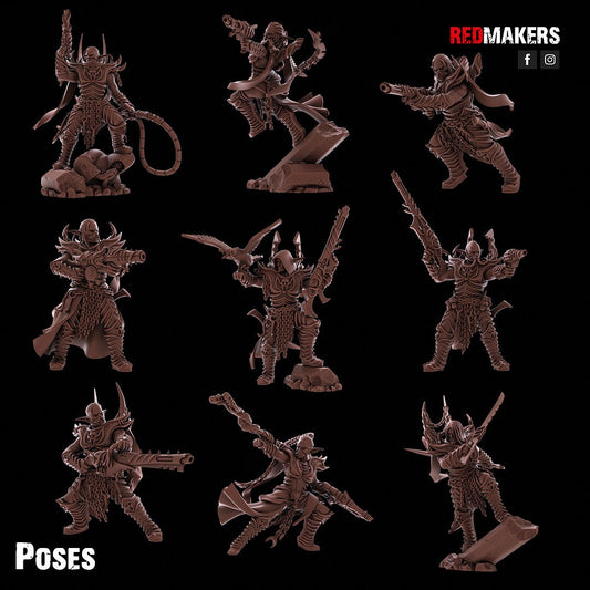 Red Makers - Dark Space Elves - Kill Squad (Custom Order)