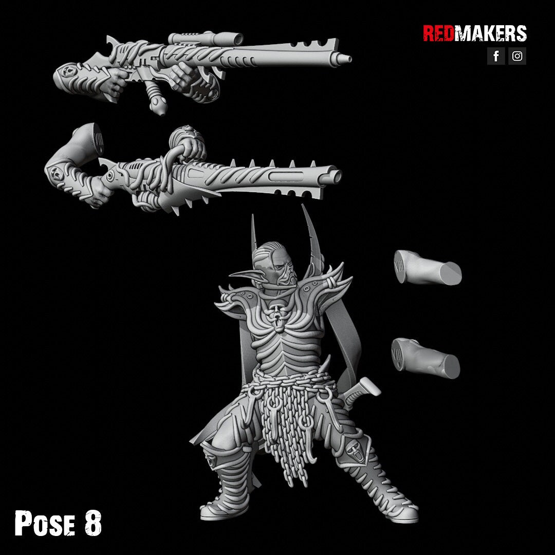 Red Makers - Dark Space Elves - Kill Squad (Custom Order)