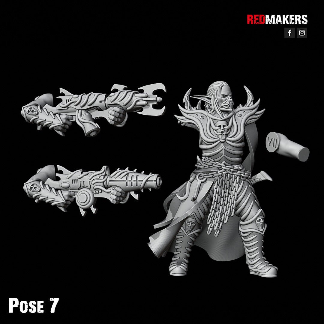 Red Makers - Dark Space Elves - Kill Squad (Custom Order)