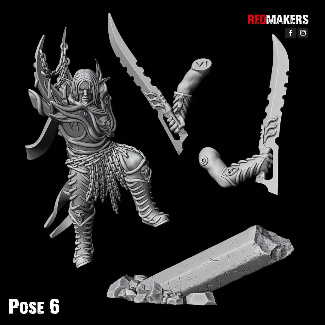 Red Makers - Dark Space Elves - Kill Squad (Custom Order)