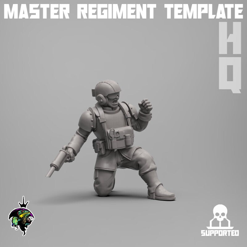 MRT - Command Squad Upgrade Set - Reptilian Overlords (Custom Order)