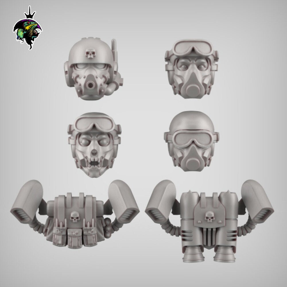 MRT - Jump Troops Upgrade Set - Reptilian Overlords (Custom Order)