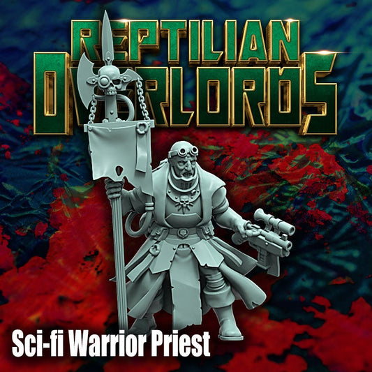 Sci-Fi - Warrior Priest - Reptilian Overlords (Custom Order)