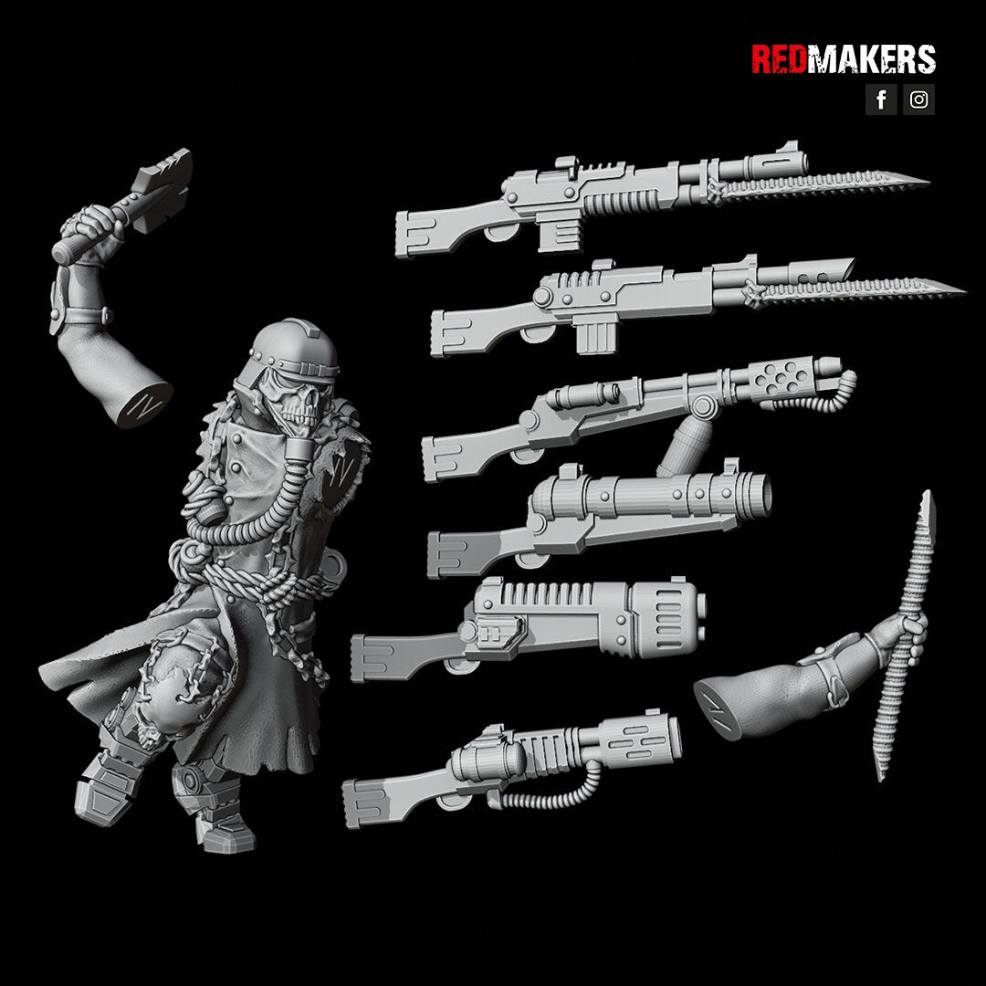 Red Makers - Renegade Death Squad x10 - Heretics (Custom Order)