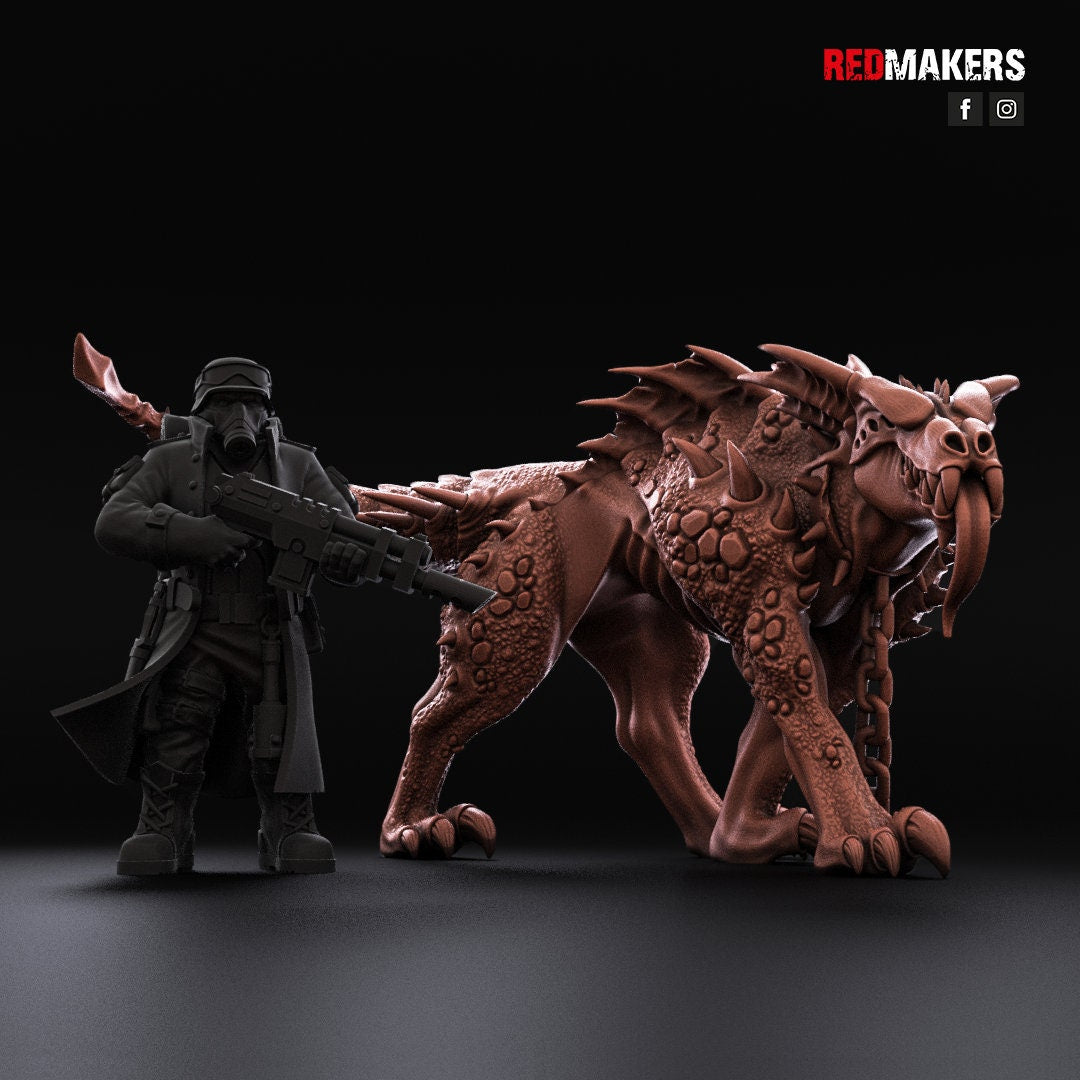 Red Makers - Bloodthirsty HellHounds Pack x5 (Custom Order)