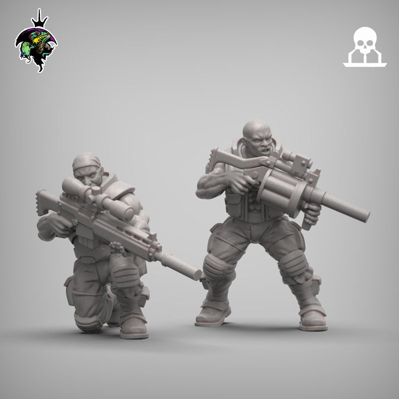 SpaceNam - Infantry Squad V2.0 x10 - Reptilian Overlords (Custom Order)