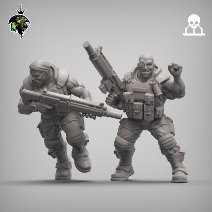 SpaceNam - Infantry Squad V2.0 x10 - Reptilian Overlords (Custom Order)